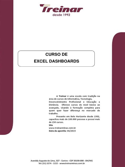 Excel Avançado | PDF | Planilha | Microsoft Excel 