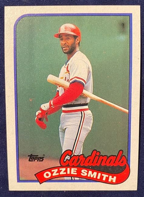 1989 Topps Ozzie Smith Baseball Card 230 Mint FREE SHIPPING EBay