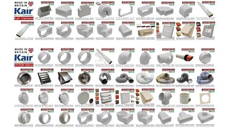 Pin On SYSTEM 100mm Ducting And Fittings 110x54mm