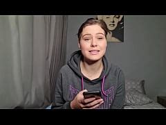 Fully Clothed Bob Haircut Blonde Humiliating A Guy S Small Dick After Seeing The Dick Pics He