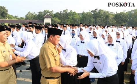 Pppk Terima Sk Pengangkatan Sekda Penuhi Peraturan Kepegawaian