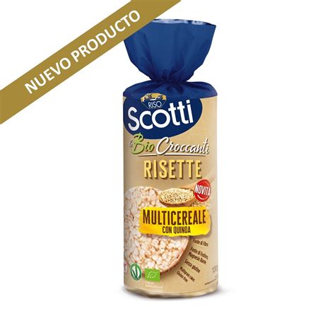 Galletas Multicereal De Arroz Y Quinoa Riso Scotti Elite Brands