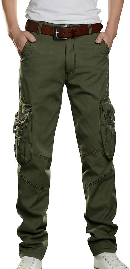 Pengniao Cargohose Herren Militär Hosen Stretch Cargo Hose Pants