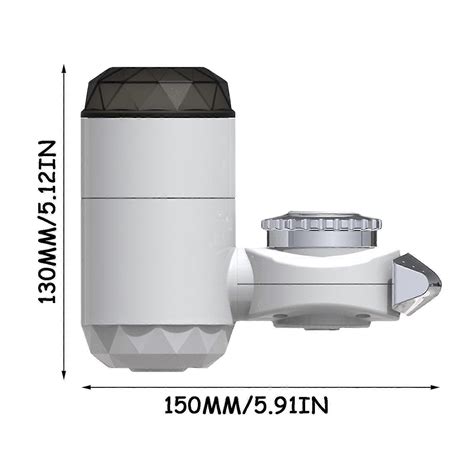 Instant Tankless Electric Hot Water Heater Faucet Kitchen Fast Heating Tap Water Faucet With Led