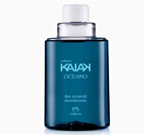 Novo Refil Kaiak Oceano Masculino Desodorante Corporal Perfume