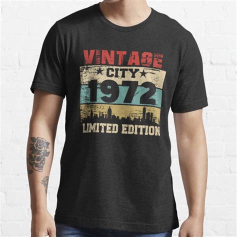 Vintage Th Birthday Limited Edition Gift T Shirt For Sale By