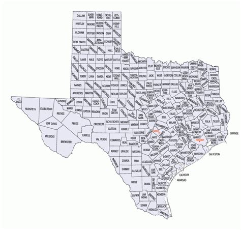 Texas Map | Map Of Texas (Tx) | Map Of Cities In Texas, Us - Map Of ...