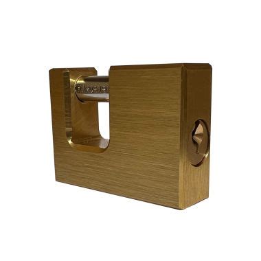 90mm Brass Warehouse Padlock