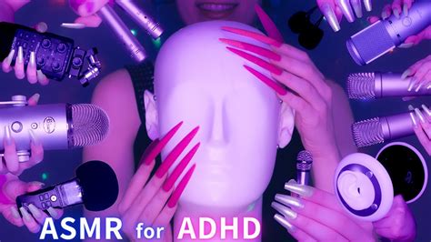 ASMR For ADHD Changing Triggers Every 30 Seconds Scratching Tapping