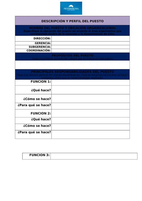 Pdf Analisis De Puestos Tradicionales Hotel Fiesta Americana