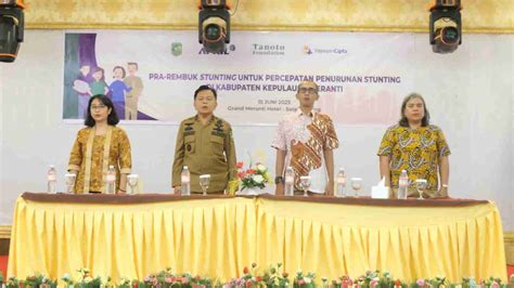 H Asmar Buka Lokakarya Pra Rembuk Stunting Kabupaten Kepulauan Meranti