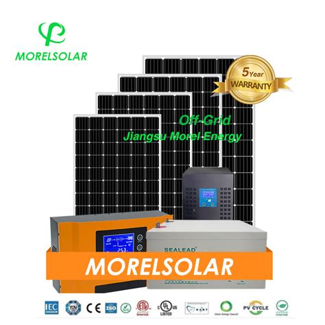 Morel High Transmission Solar Energy System Kw Kw Off Grid System