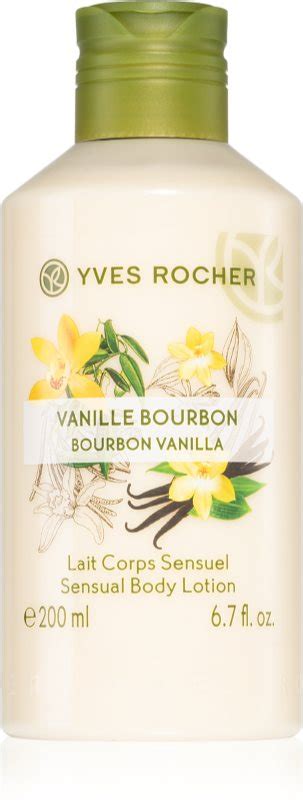 Yves Rocher Bourbon Vanilla V Ivn T Lov Ml Ko S Vanilkou Notino Cz