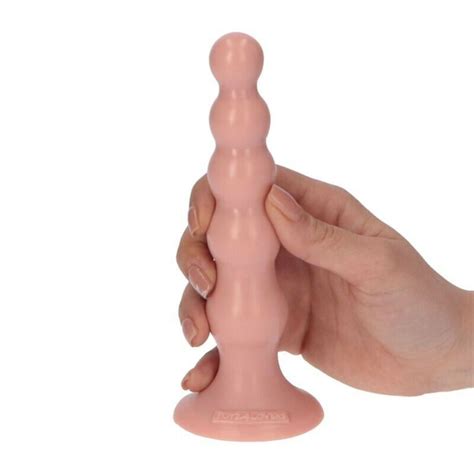 Fallo Con Ventosa A Sfere Dildo Vaginale Anale Mini Stimolatore Morbido