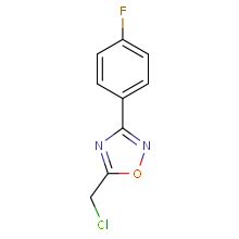 Chloromethyl Fluoro Phenyl Oxadiazole