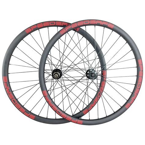 29er MTB XC AM Trail 33mm Asymmetric Tubeless Carbon BOOST Wheels 30mm