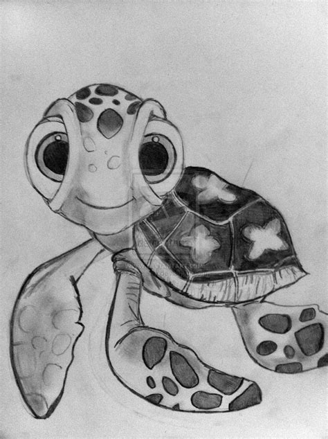 Finding Nemo Turtle Drawing at PaintingValley.com | Explore collection ...