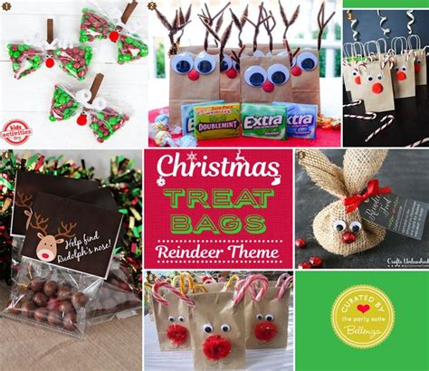 Diy Christmas Treat Bags Christmas Goodie Bags Kids Christmas Kids