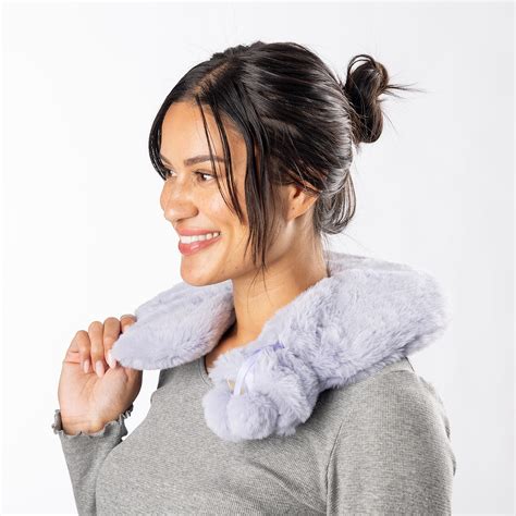 Body Beauty Hush Shoulder Neck Faux Fur Hot Water Bottle L