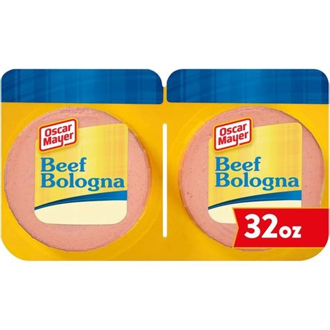 Oscar Mayer Beef Bologna Sliced Lunch Meat Twin Pack 16 Oz Instacart