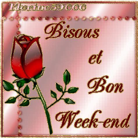 A Red Rose On A Pink Background With The Words Bios Et Bon End