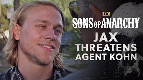 Jax Threatens Agent Kohn Scene Sons Of Anarchy Fx Youtube