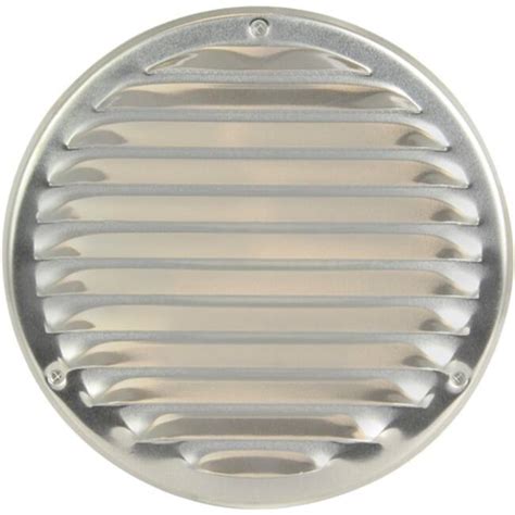 Metalen Ventilatierooster Rond Mm Aluminium Mr Al Ventilatieland