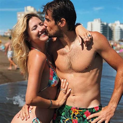 Wimbledon Wimbledons Hottest Couple Guido Pella And Stephanie Demner