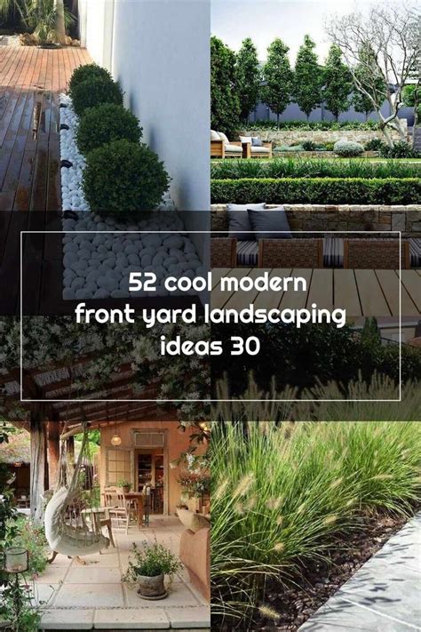 Modern Garden Design 52 cool modern front yard landscaping ideas 30 ...