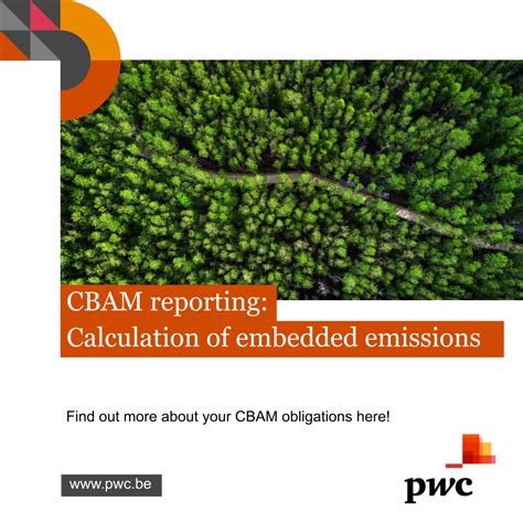 Cbam Calculation Methods For The Embedded Emissions News Pwc Be