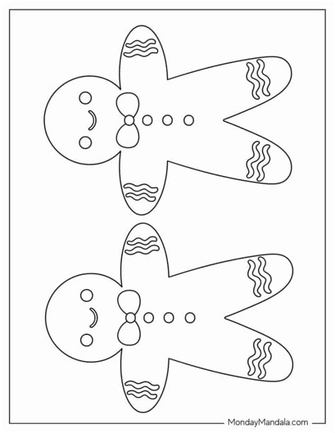 48 Gingerbread Man Templates Free Pdf Printables