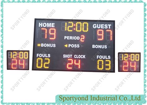 Wireless Basketball Digital Scoreboard and Shot Clock - Sportyond