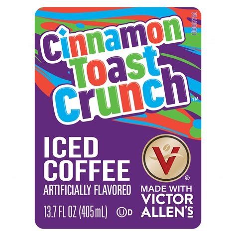 Victor Allen's Coffee Cinnamon Toast Crunch Iced Coffee, 12 Pack - 13