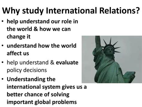 Ppt Why Study International Relations Powerpoint Presentation Free