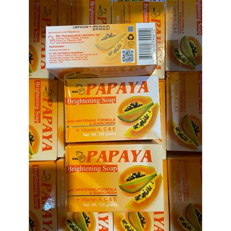 Jual Sabun Papaya Philippine Besar Ori Rdl Papaya Brightening Soap