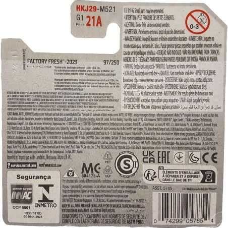 Hot Wheels Lucid Air Factory Fresh HKJ Short Card Gold Metallic Mattel