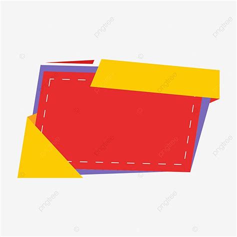 Yellow Ribbon Banner Clipart PNG Images, Red Yellow Banner Element ...