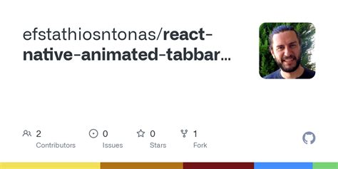 Github Efstathiosntonas React Native Animated Tabbar Translated