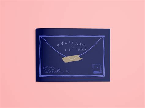"Unopened Letters" - Zine Project on Behance