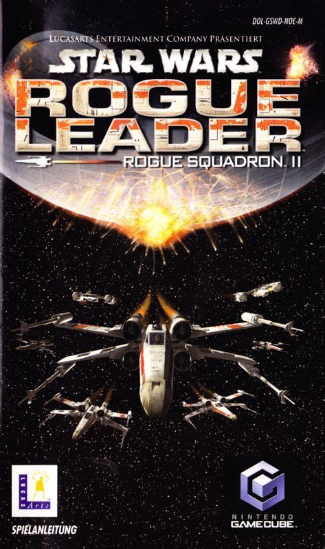 Star Wars Rogue Squadron II Rogue Leader Cover Or Packaging Material