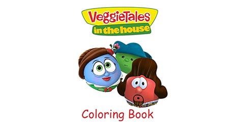 Veggietales Madame Blueberry Coloring Pages