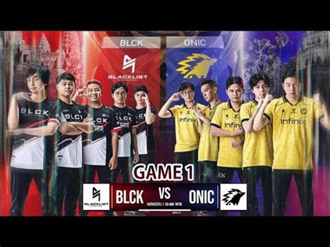 GRNAD FINAL ONIC ESPORT VS BLACKLIST INTERNATIONAL MLBB Southeast