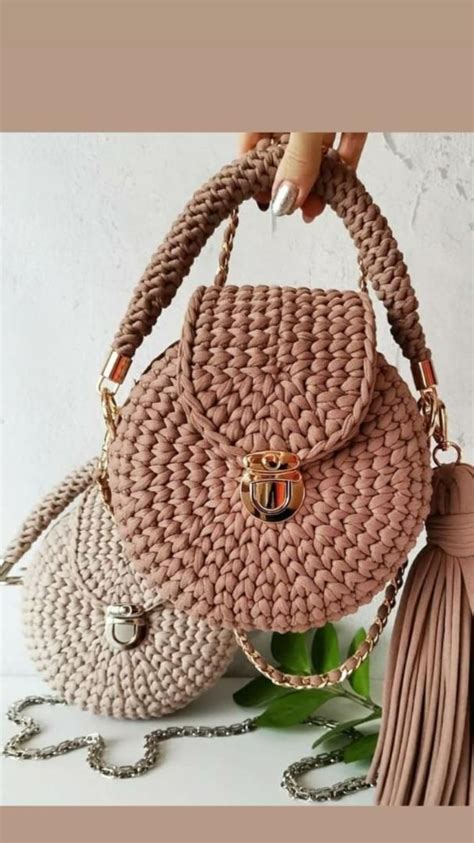 Aprende A Crear Bolsos A Crochet De Trapillo Paso A Paso Ganchillo