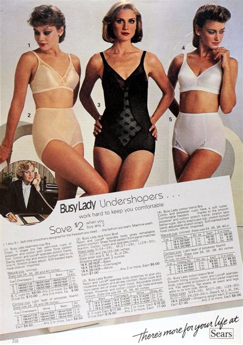 Underneath It All 80s Lingerie Women S Underwear Styles Went Through