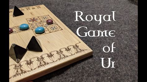 Royal Game Of Ur How To Play And History Of The Game Youtube