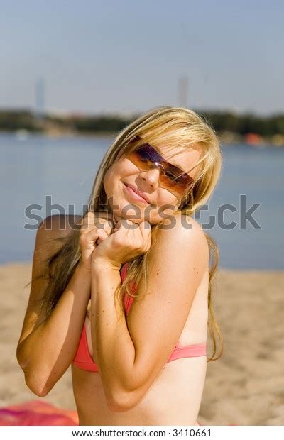 Sexy Girl Wearing Bikini Day Out Stock Photo Shutterstock