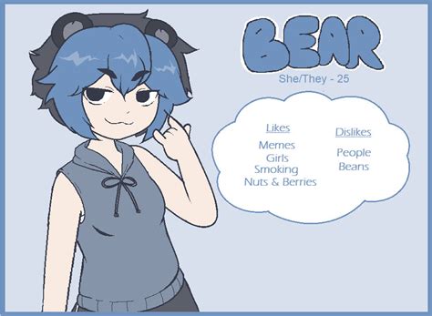 Bear Character Sheet By Xbarebearx On Deviantart