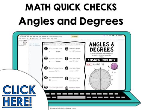 Google Slide Math Quick Checks Great For Th Graders Angles And