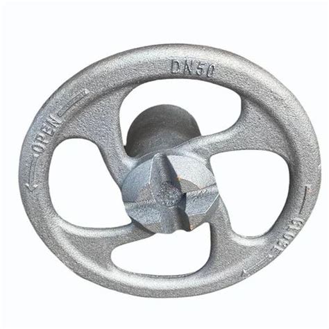 10 Inch Motor Pulley Hand Wheel Casting Capacity 1 Ton Single Groove