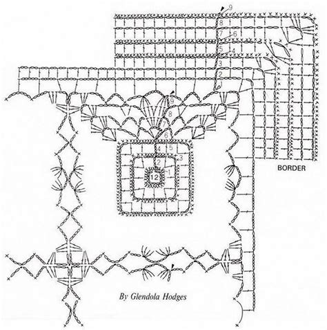 Doily Crochet Pattern Crochet Square Motif